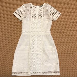 H&M White Bodycon Dress